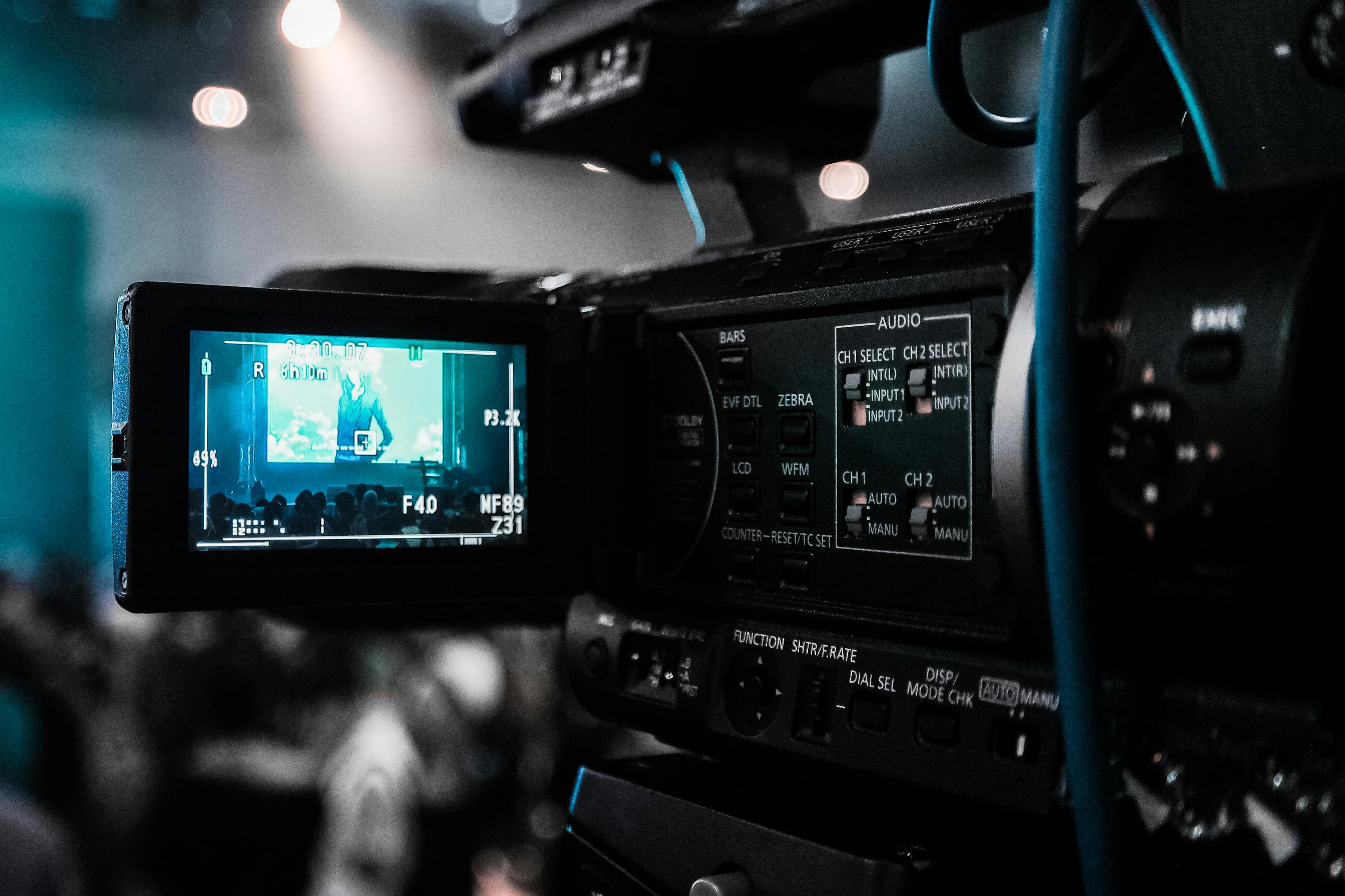 Professional camera rig used for video production